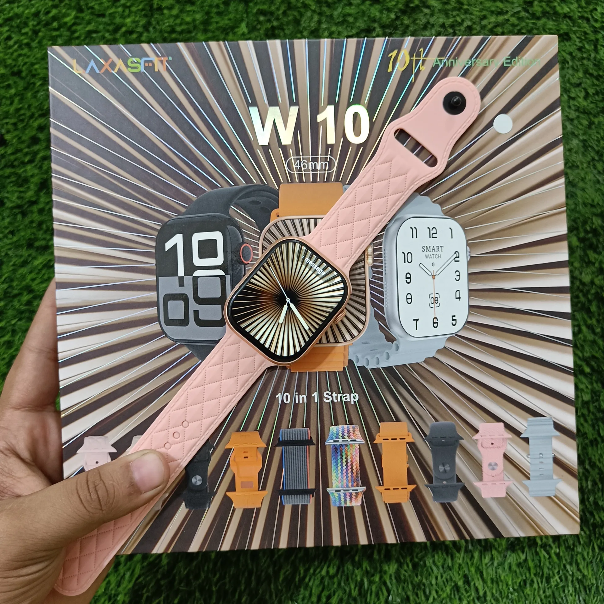 W10 Smart Watch (10 Strap Edition)