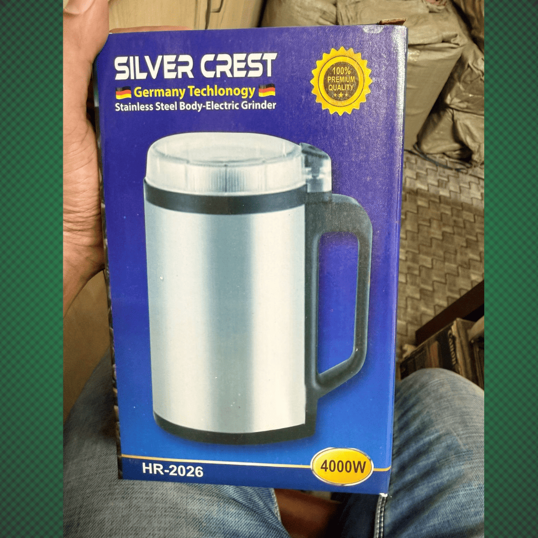 Silver Crest Electric Grinder