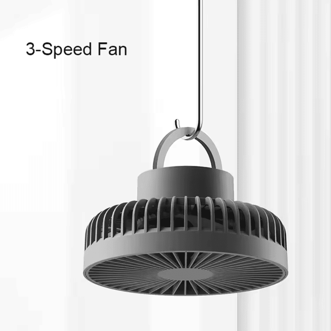 JY Super JY-2218 Rechargeable Fan - Image 4