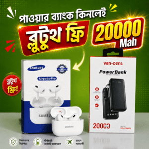 Ven-Dens 20000Mah Power Bank + Airpods Free