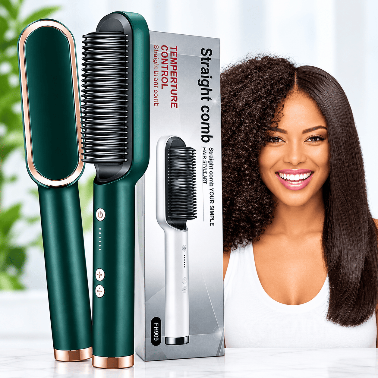 Hair Straightener Comb