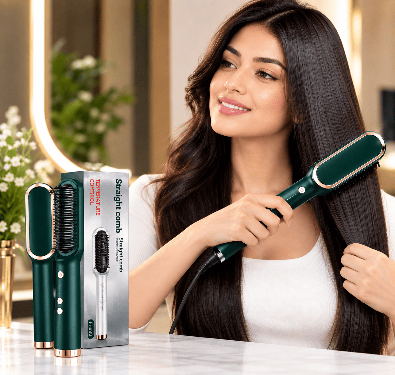 Hair Straightener Comb - Image 3