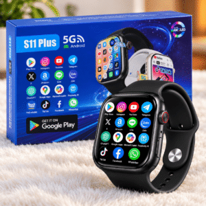 S11 Plus 5G Android Smartwatch 32GB Ram & 256 GB Rom